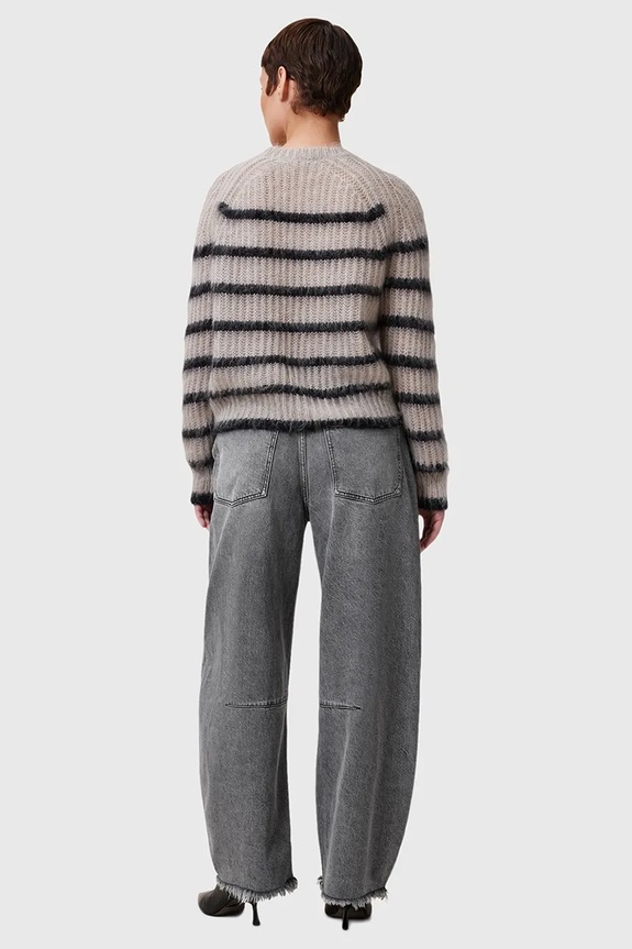 AllSaints jeansy bawełniane JETT W043EC