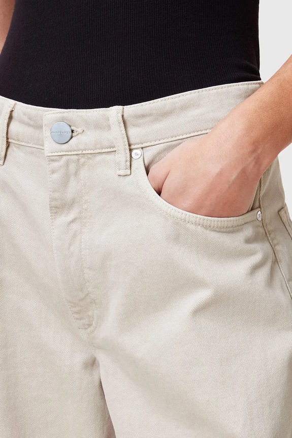 Odzież AllSaints jeansy JETT W069EC beżowy