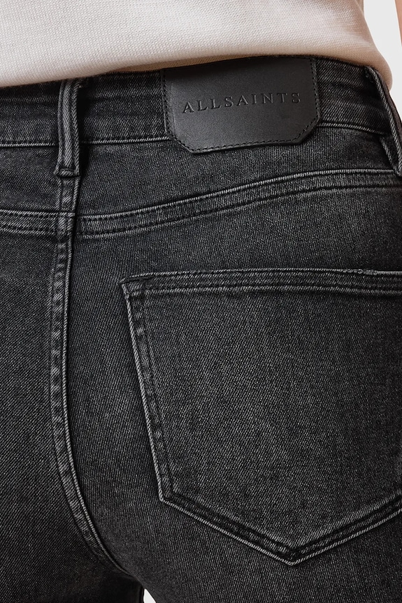 AllSaints jeansy MILLER czarny W081EC