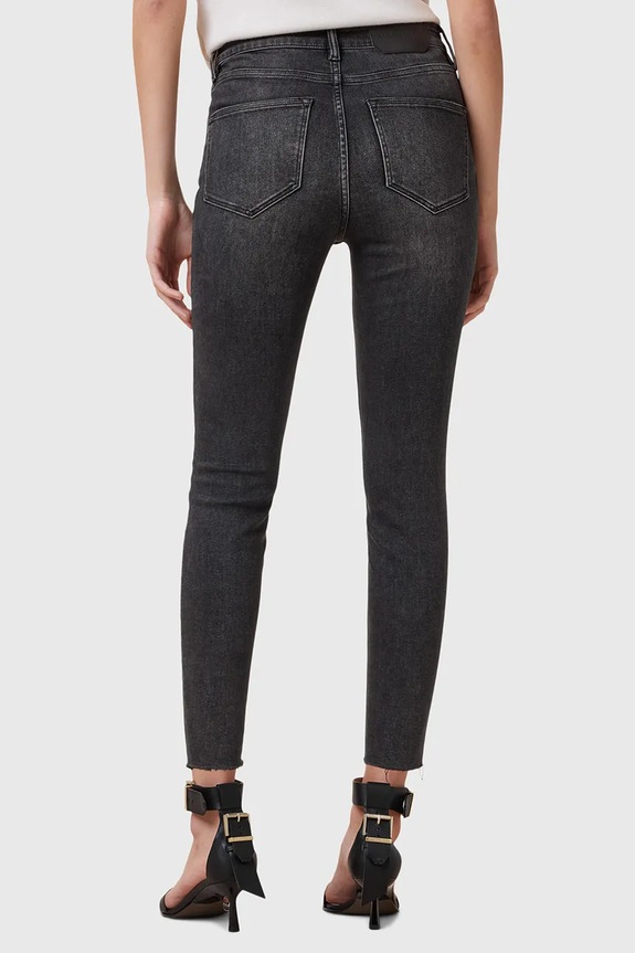 AllSaints jeansy MILLER W081EC czarny