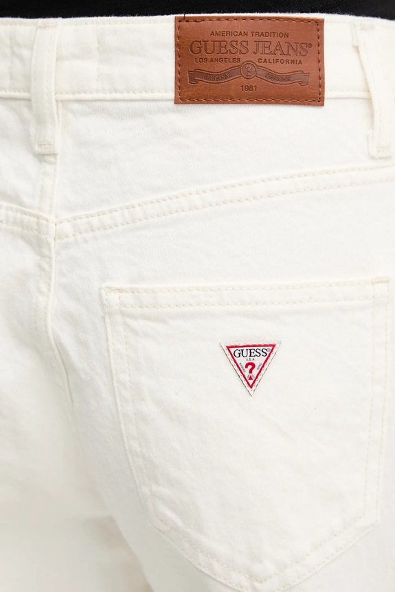 Guess Jeans jeansy biały W5GA0Y.D5M62