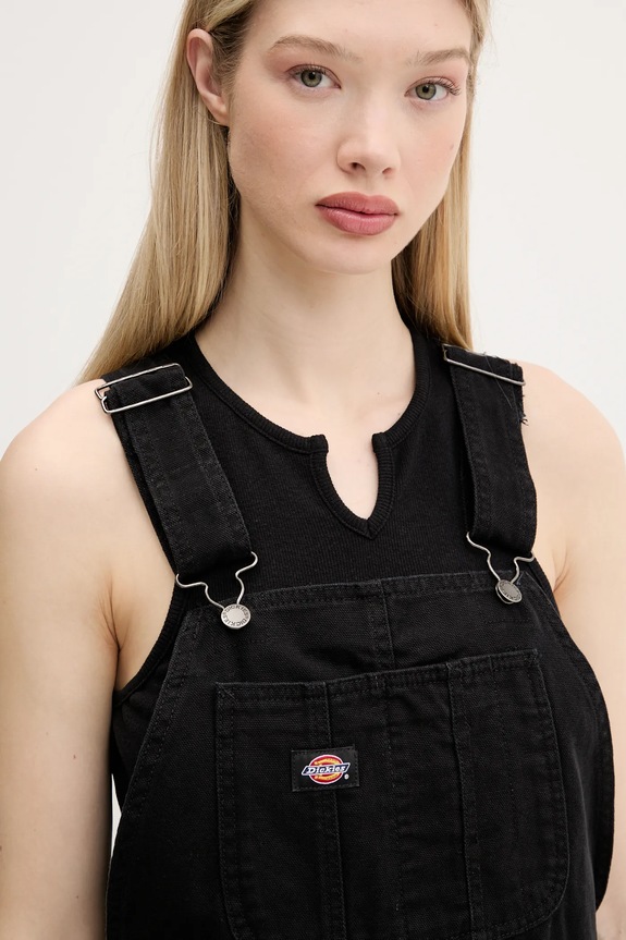 Dickies kantáros farmernadrág fekete DK0A4XPTC401