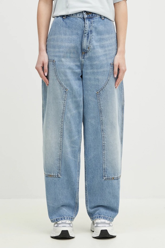 Carhartt WIP jeans Brandon Double Knee Pant blu I034462.01UR