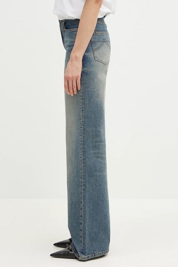 Kenzo jeansy FF52DP2176S7.DS niebieski SS25