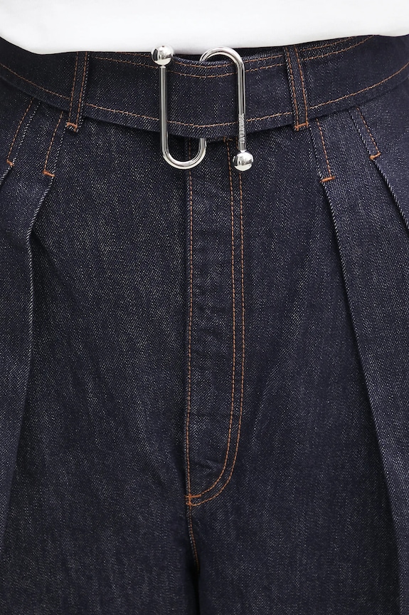 Sportmax jeansy bawełniane Blanc 2512131045600