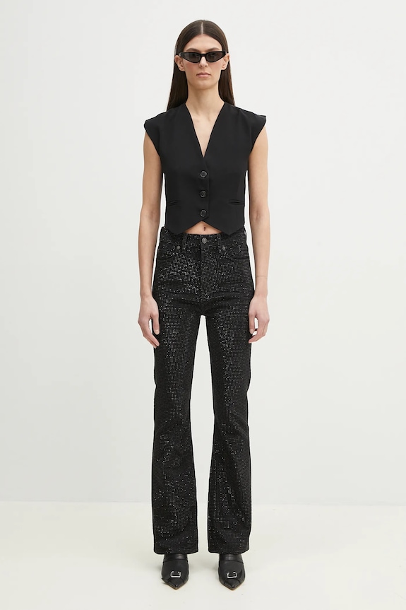 Fiorucci jeans Rhinestone Flared U02SPDJE083DN01DN05