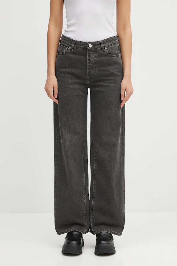 Our Legacy jeans Treble Cut nero W2255TCC