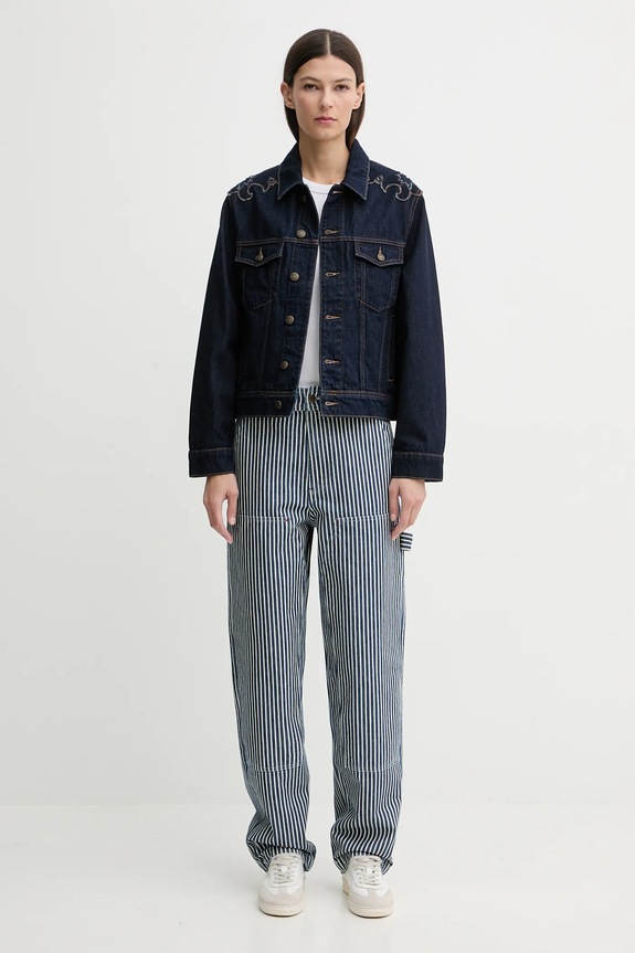 A.P.C. jeansy Pantalon Gustav COHHG.M08484 niebieski SS25