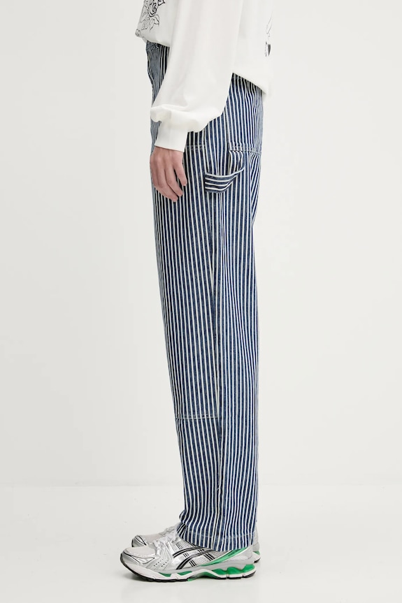 Traperice A.P.C. Pantalon Gustav COHHG.M08484 plava SS25