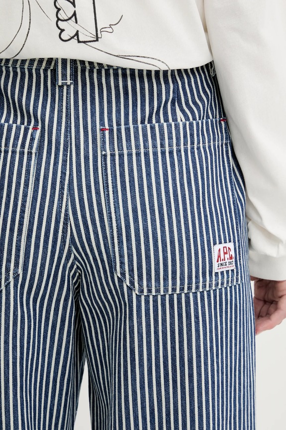 Traperice A.P.C. Pantalon Gustav plava COHHG.M08484