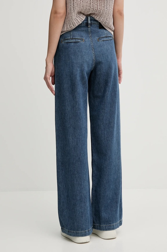 Îmbrăcăminte Sisley jeans 4RBXLF077 albastru