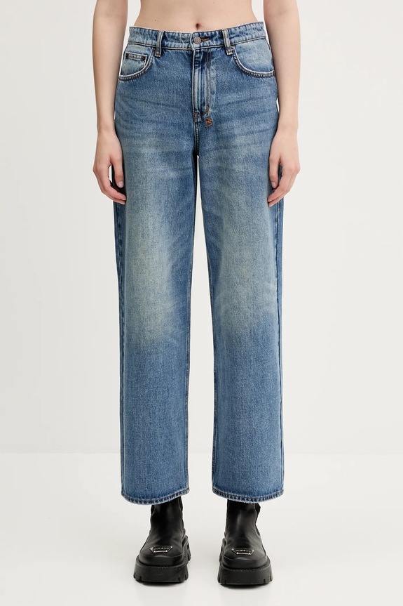 KSUBI jeansy empire jean niebieski WSP25DJ023