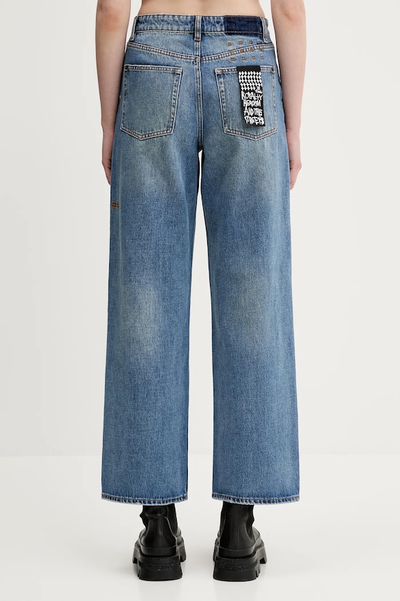 Odzież KSUBI jeansy empire jean WSP25DJ023 niebieski