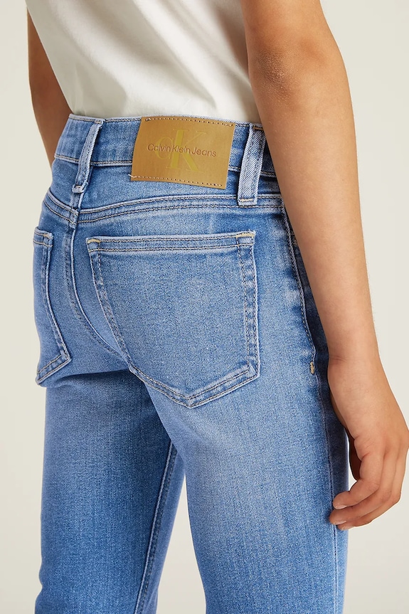 Calvin Klein Jeans jeans copii MR SKINNY IG0IG02707.PPYA albastru