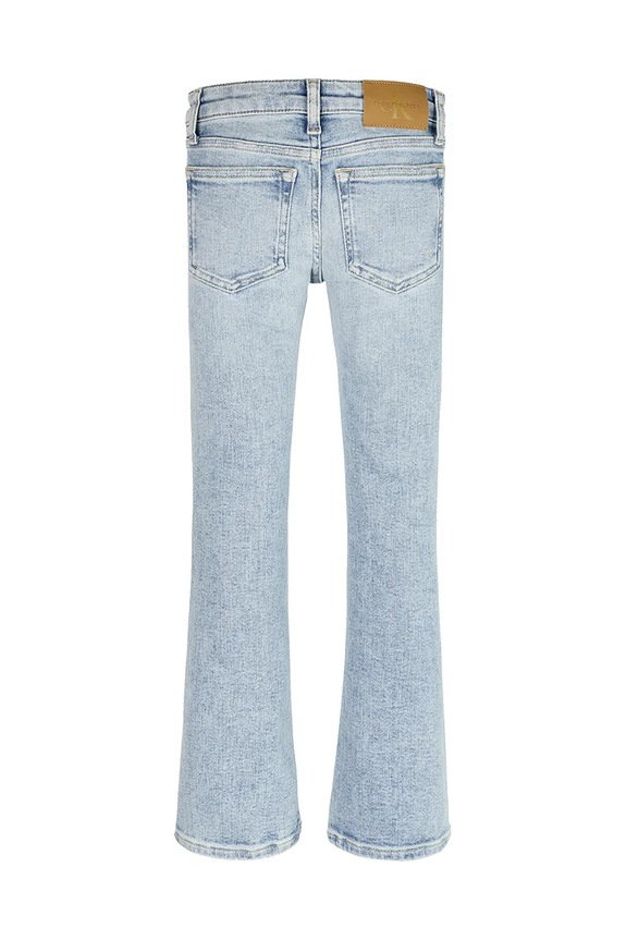 Dziewczynka Calvin Klein Jeans jeansy dziecięce MR FLARE IG0IG02709.PPYA niebieski