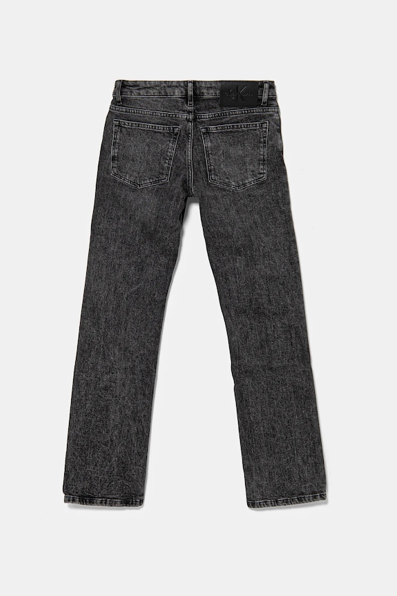Calvin Klein Jeans jeans per bambini HR WIDE IG0IG02714.PPYA nero SS25