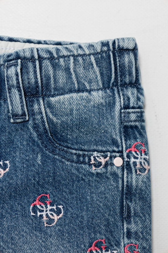 Dziewczynka Guess jeansy dziecięce K5RA04.D45E0.PPYA niebieski