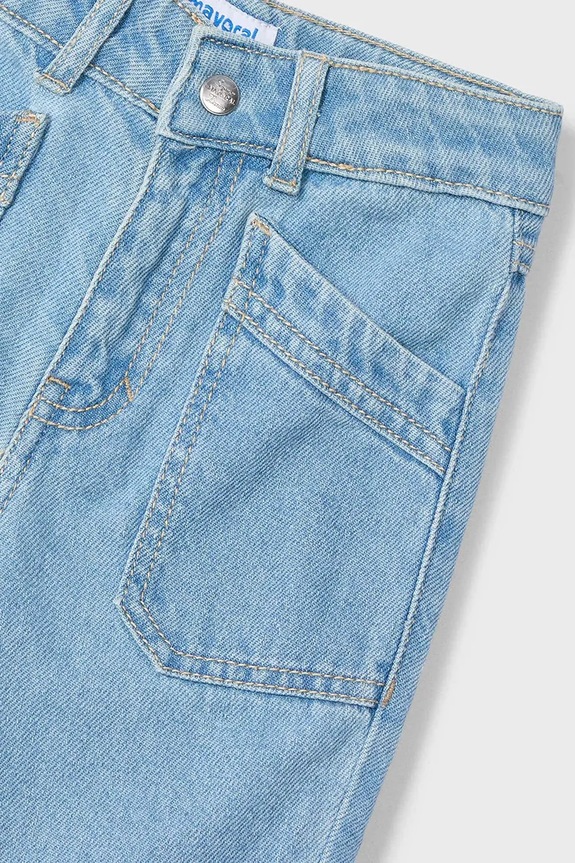 Otroške kavbojke Mayoral mom fit modra 3554.6F.Mini.PPYA