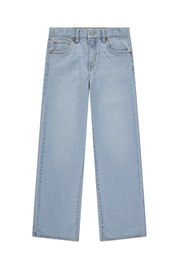 Levi's jeansy dziecięce WIDE LEG JEANS 4EL007 niebieski SS26
