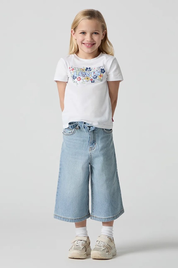 Levi's jeansy XL CULOTTE z regulacją niebieski 3EM406
