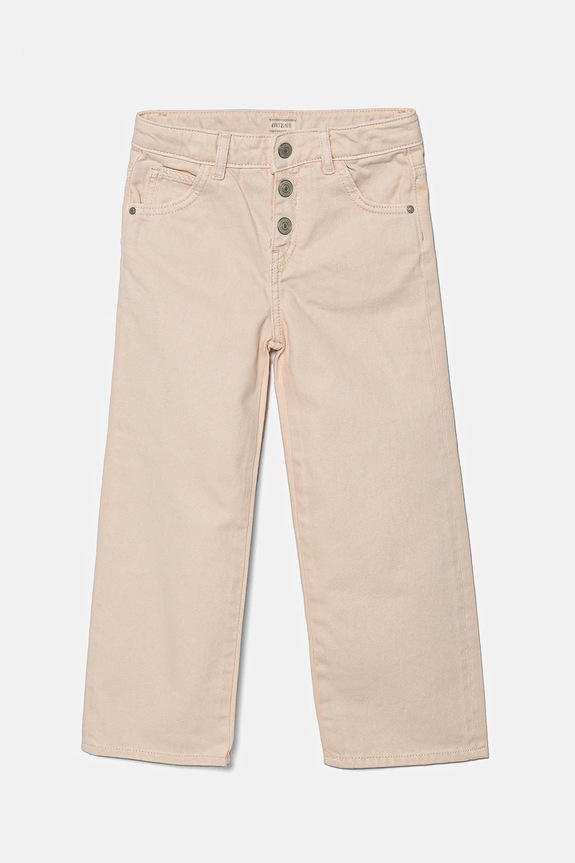 Παιδικά τζιν Guess Planet friendly μπεζ K5GB01.WH6L0.PPYA