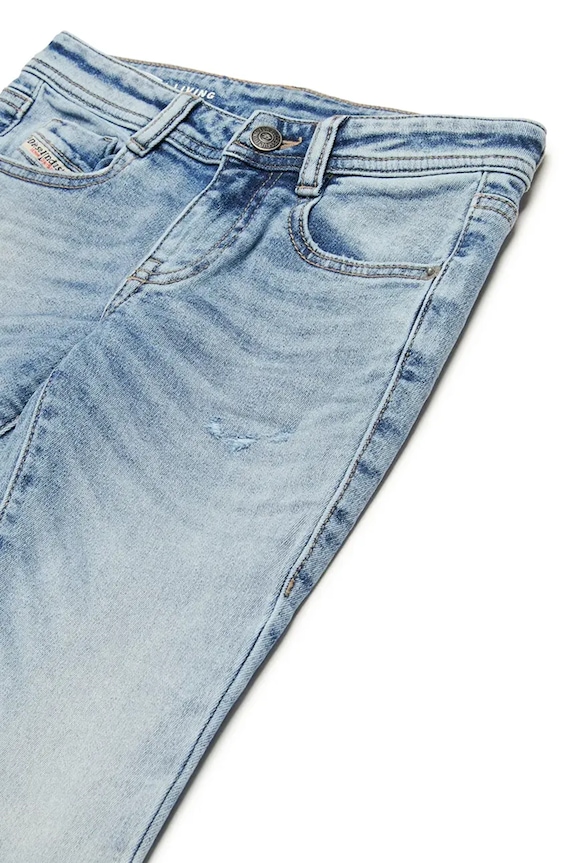 Fete Diesel jeans copii 1969 D-EBBEY-J JJJ TROUSERS J00991 albastru