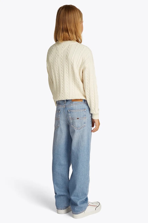 Tommy Hilfiger jeans per bambini GIRLFRIEND AUTHENTIC blu KG0KG08402.PPYA