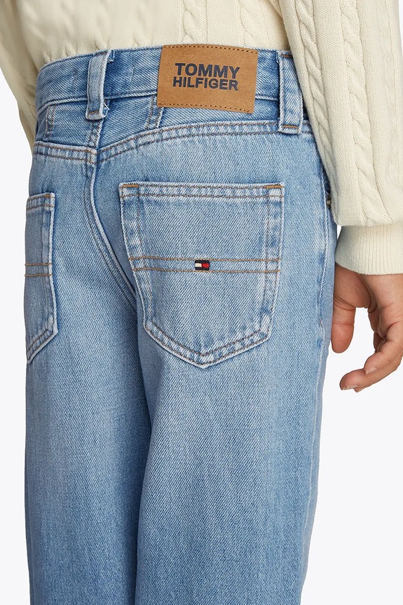 Tommy Hilfiger jeans per bambini GIRLFRIEND AUTHENTIC KG0KG08402.PPYA blu