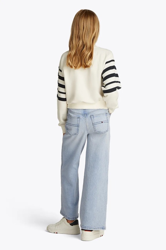 Dětské rifle Tommy Hilfiger MABEL BLEACH modrá KG0KG08404.PPYA
