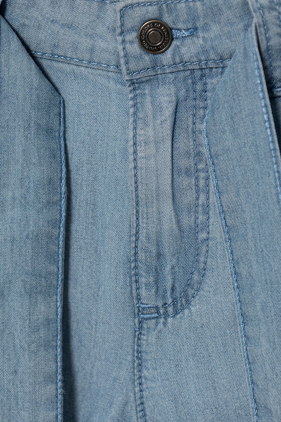 Dziewczynka United Colors of Benetton jeansy 4FFKGE02E.P.Seasonal niebieski