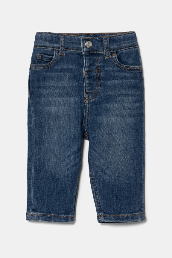 Traperice za bebe Calvin Klein Jeans DENIM podesivo plava IN0IN00219.PPYA