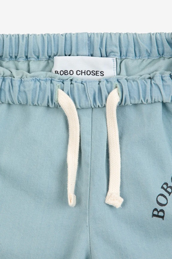 Bobo Choses jeans bebelusi Morning Egg 125AB065 turcoaz