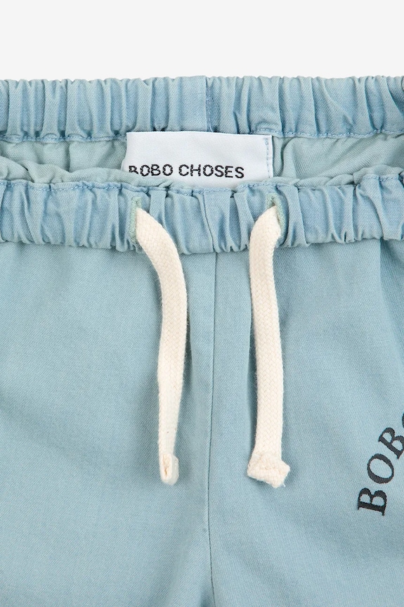 Bobo Choses jeans bebelusi Morning Egg 125AB065 turcoaz