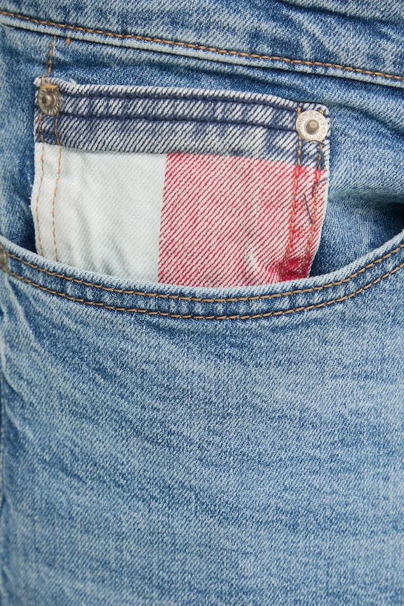 Rifle Tommy Jeans modrá DM0DM20540