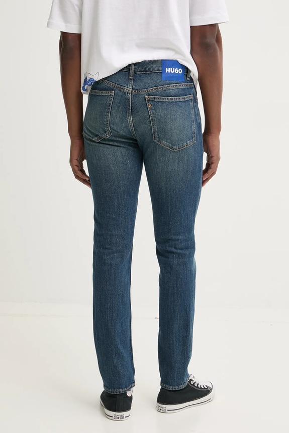 Odzież HUGO Blue jeansy 50529133 niebieski