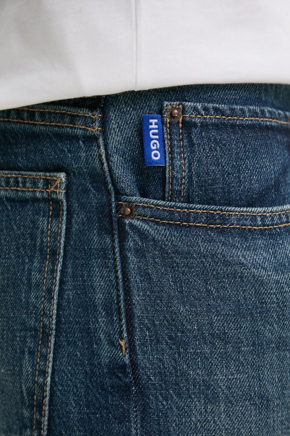 HUGO Blue jeansy niebieski 50529133