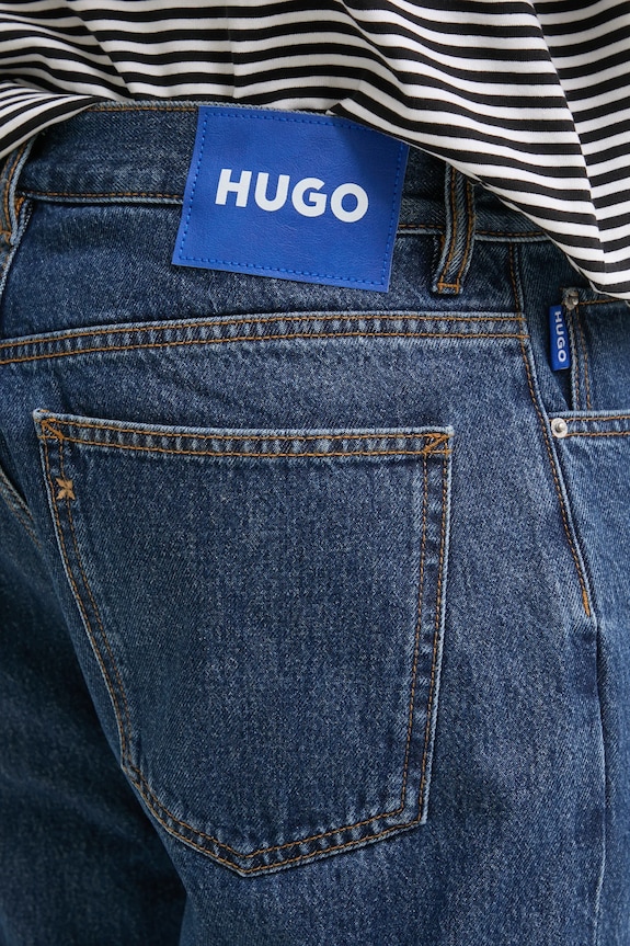 HUGO Blue jeansy niebieski 50535159