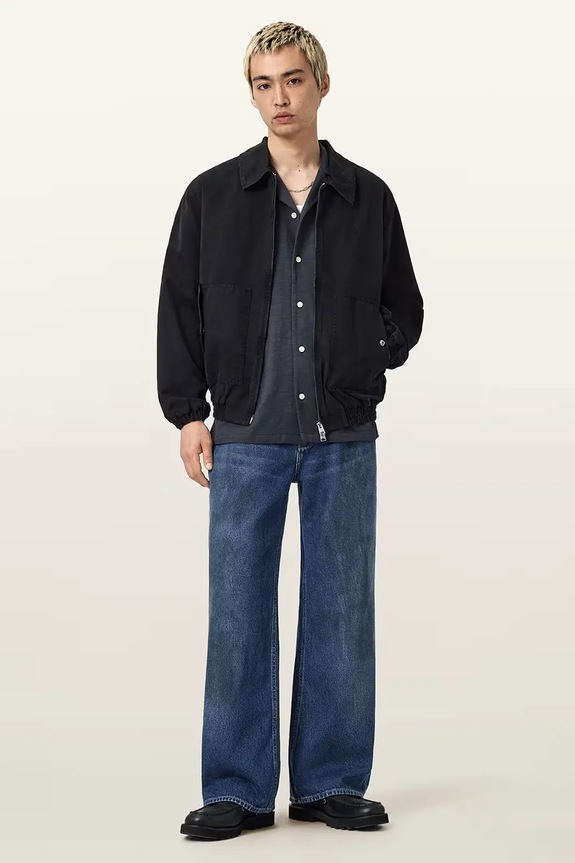 AllSaints jeansy bawełniane LENNY M011EA