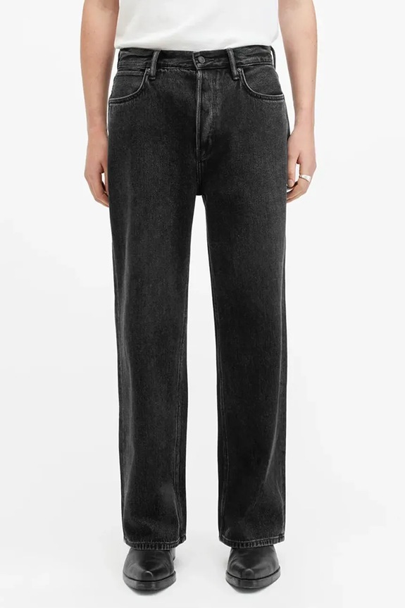 AllSaints jeans in cotone LENNY M011EA nero AA00