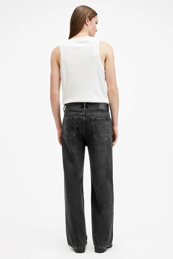 AllSaints jeans in cotone LENNY M011EA nero