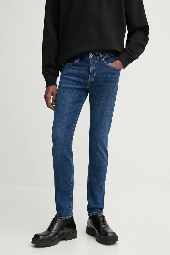 Karl Lagerfeld Jeans jeansy niebieski A1M10005