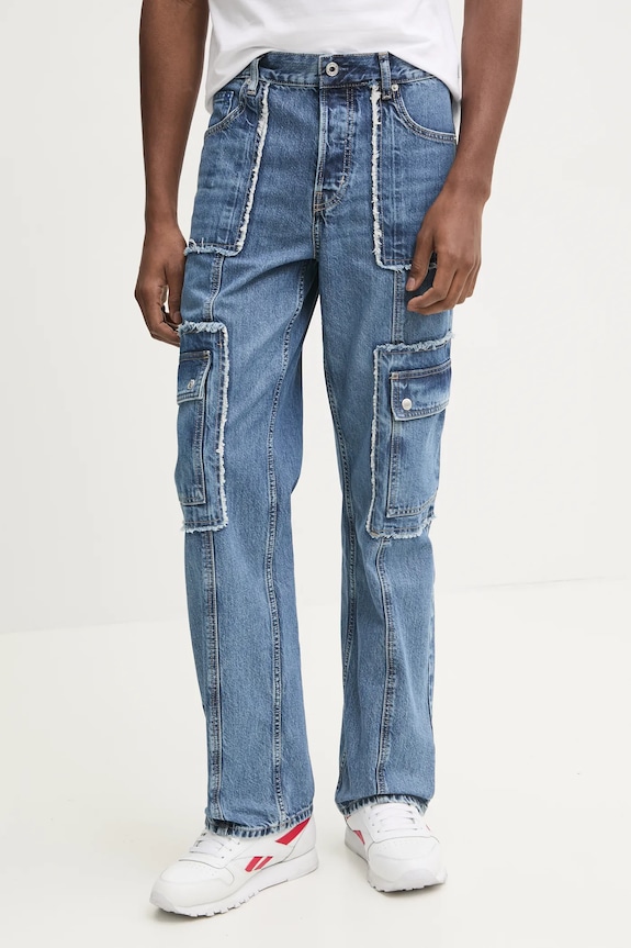 Rifle Karl Lagerfeld Jeans modrá A1M10052