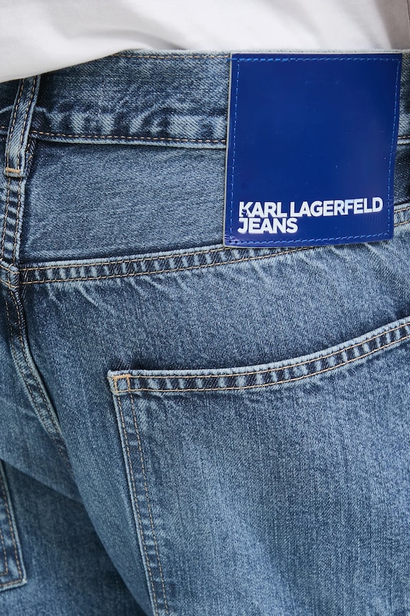 Rifle Karl Lagerfeld Jeans modrá A1M10052