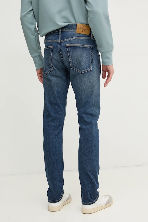 Oblačila Kavbojke Calvin Klein Jeans J30J326518 mornarsko modra