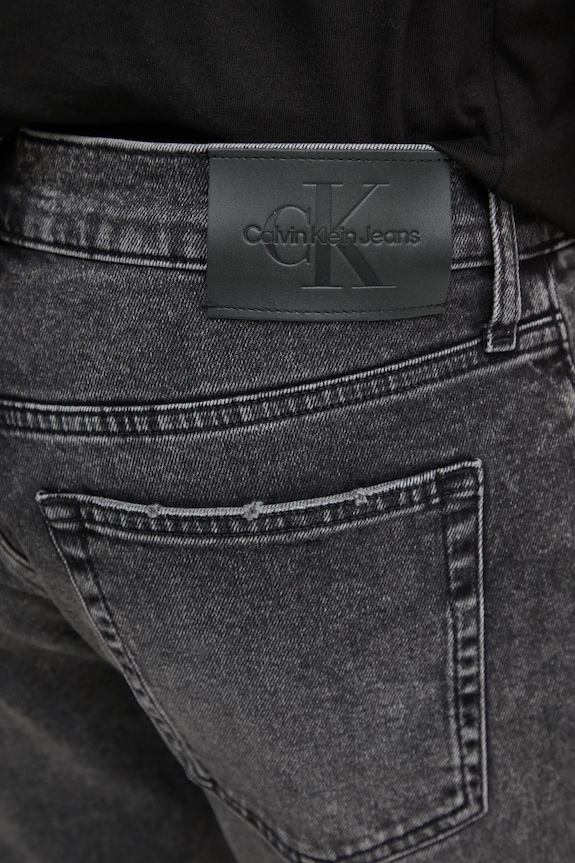 Džíny Calvin Klein Jeans šedá J30J326520