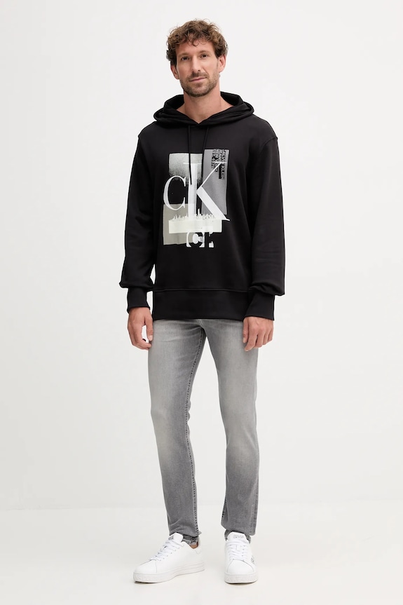 Calvin Klein Jeans jeansi J30J326562 gri SS25