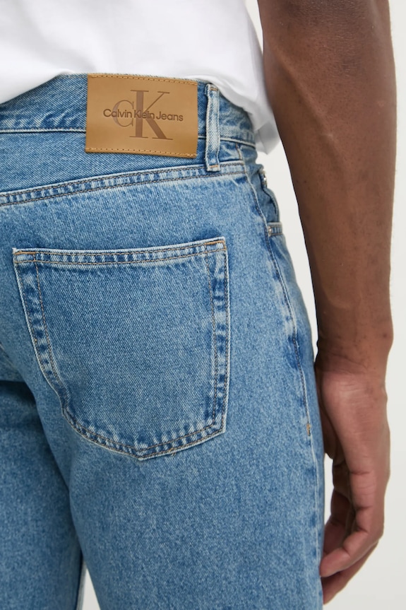 Odzież Calvin Klein Jeans jeansy J30J327015 niebieski
