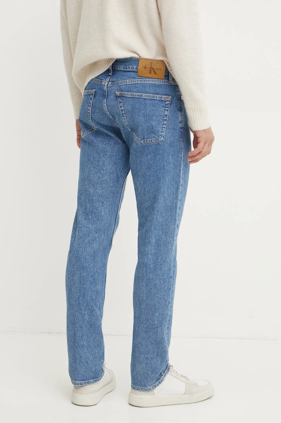 Odzież Calvin Klein Jeans jeansy J30J327082 niebieski