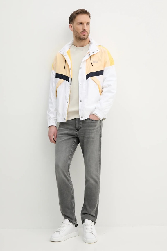 BOSS jeansy 50533030 szary SS25