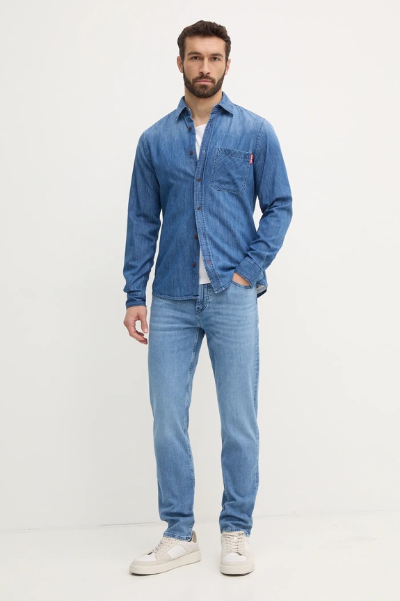 BOSS jeansi 50537422 albastru SS25